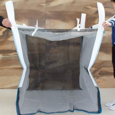 China 1000kg 1500kgFirewood Bulk Bag Conductive Ventilated FIBC Bags for sale