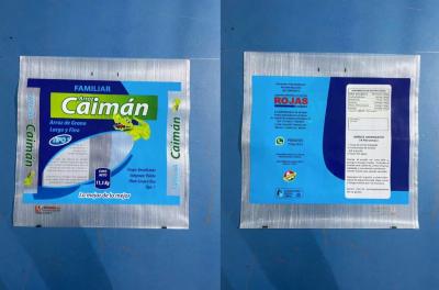 China Customized print glossy bopp laminated pp woven sack bags for rice flour seed feehemical fertilizer à venda