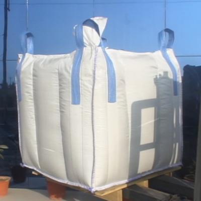 China Anti-UV FIBC Big Ton Bag Baffle Jumbo Bag Bulk Bag For Sea Container for sale