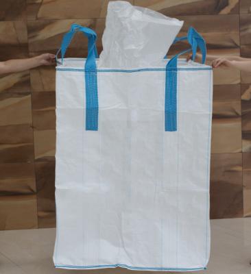 China Saco grande tecido PP FIBC 1000kgs SGS embalagem saco grande de grãos de areia para alimentos a granel à venda