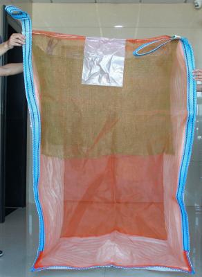 China Ventilated Super Bag Fabric Jumbo Bag FIBC Big Bag For Packing Potato Firewood for sale
