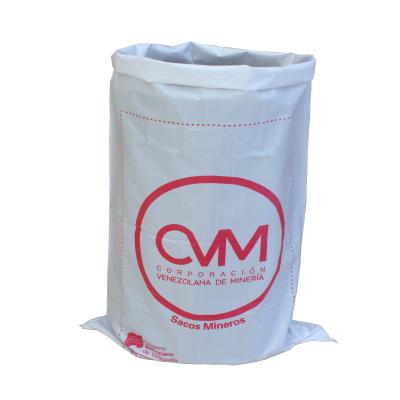 China Cement Flour Sugar Rice Pp Woven Bag 60gsm 40x60CM 100kg 25 50 Kg For Almond for sale