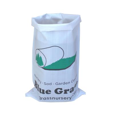 China 25kg 50kg PP Woven Sack Bags For Chemicals Granules of Plastic Fertilizer for sale