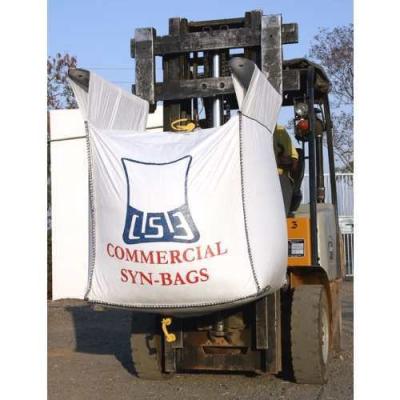 China Pet Food Feed Fertilizer PP Woven Big Bags Customized Bulk Sack Bag Printed for sale