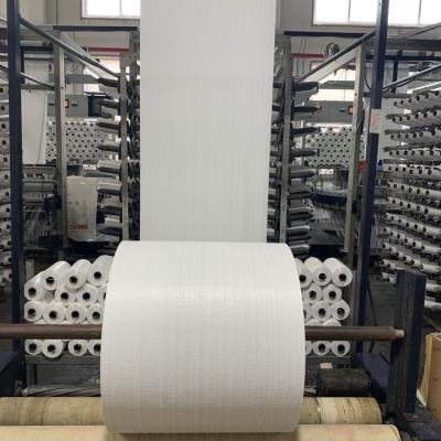 China Customized PP Woven Fabrics For Big Bag Polypropylene Bag Cement Tube Sand Bags for sale