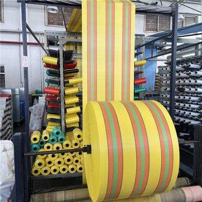 China 70gsm Laminated 65cm Polypropylene Fabric SMS PP Woven Fabric Roll For PP Woven Bags Sacks for sale