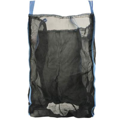 China Customized Ventilated  Big Bags Breathable Mesh Firewood Bags Packing Onion Potato for sale