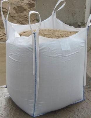 Chine 2Tons le sac enorme imprimé adapté aux besoins du client pp entassent en vrac grand sac pour le béton de silice de sable à vendre