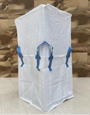 China 1 Ton PP Woven Bulk Bags 90*90*110cm FIBC Bulk Bag Custom-Made Bag For Packing Lithium Ore minerals for sale