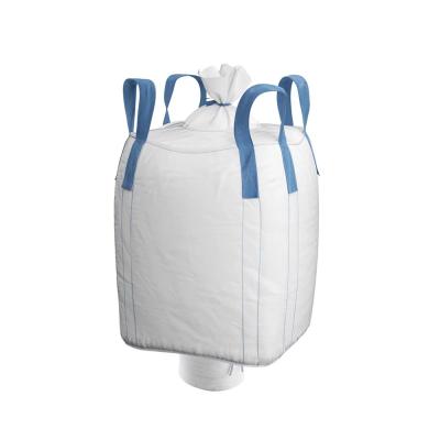 Chine 1.5 Tons Industrial PE Liner Bitumen FIBC Big Bag PP Woven Bulk Bag For Concrete Construction Materials à vendre