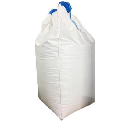China 1.5tons 1&2 Loops Fibc Big Bag Bulk Jumbo Waterproof Bag Flexiable Container For Fertilizer Grain cereals for sale