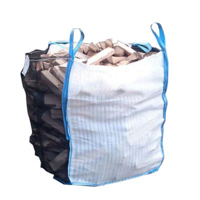 Китай 1500 кг сетка ткань Вентилируемый большой мешок FIBCJumbo 4 стороны сетка мешок для упаковки дрова картофель лук морковь продается