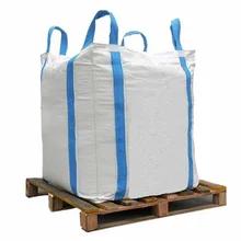 China PP Material Cross Corner Bulk Bag In Tubular Type For Heavy Duty Loads for sale