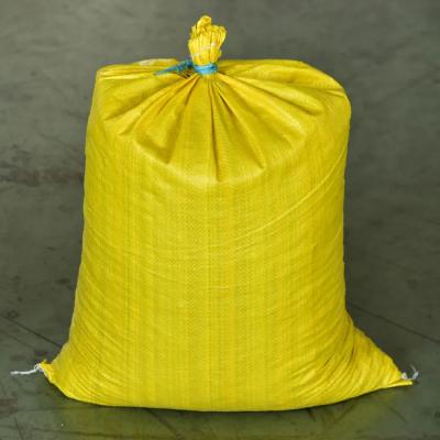 China Durable Plastic Woven Bag with Customized Printing and PP Woven Fabric for Packaging for sale