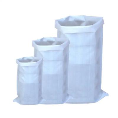 Chine Flour Rice and Fertilizer pp woven bags  White Packaging Polypropylene Bags 25kg 50kg polypropylene bags à vendre