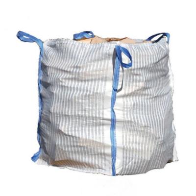 Cina SGS Tested and Certified Firewood Bulk Bag per la protezione UV e la resistenza alla trazione in vendita