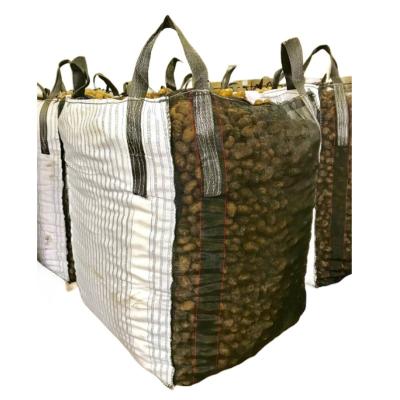 China UV Protected High Quality And Reusable Sack Bulk Vented Log Bag for sale