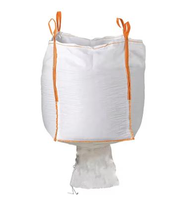 China White / Black / Yellow FIBC Bulk Bag with Laminated / Plain / Vent Fabric for sale