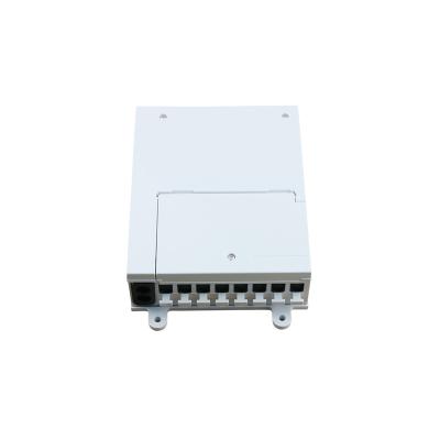 China Indoor Multi Dwelling Unit (MDU) Network Interface Device (NID) 8 Port Mid-Span Fiber Distribution Box for sale