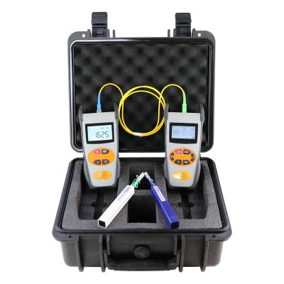China Basic, Versatile & Intelligent Optical Loss Test Kits with Power Meter and Light Source Pair for SM & MM Fiber Systems for sale