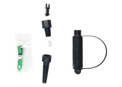 China Outdoor Mini-SC/APC Water-poof Reinforced 02-type Field Installable Fast Connectors for Harsh Environment Interconnect for sale