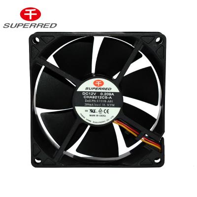China Low Noise 23.5db 92x38.1mm DC Brushless Fans for sale