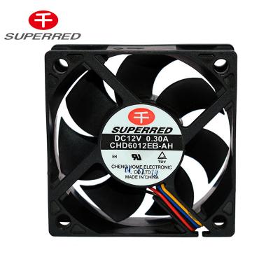 China AWG26 Lead Wire Dc Cooling Fan With Ball Bearing for sale