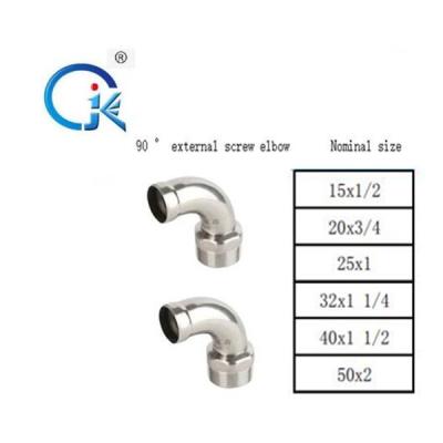 China OEM Carbon Steel Press Fittings DN20 90 Degree Elbow Male Female for sale