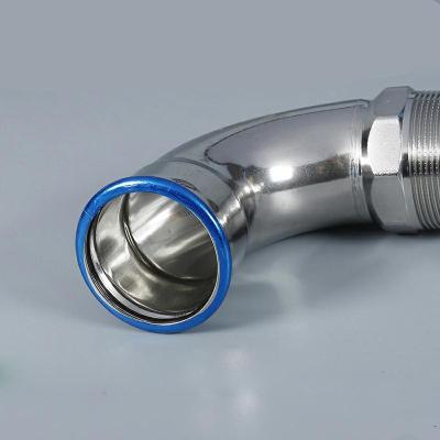 China Eco Friendly Inox Press Fittings Plumbing Material For Fire Piping System for sale