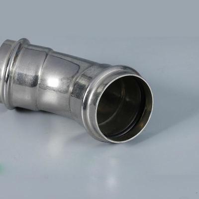 中国 Anti-corrosion 90度のステンレス鋼のくねりは溶接された電流を通された管を造った 販売のため