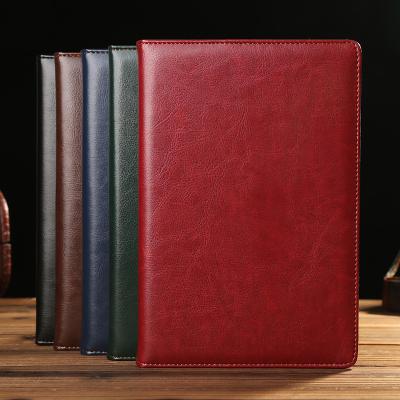 China Exquisite PU leather notebook for sale