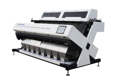 China Big Capacity Colour Sorter Cleaning Machine Low Carryover Rate Fast Detection for sale