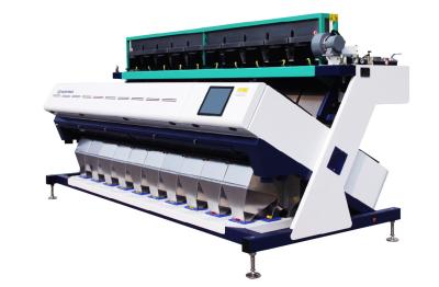 China Full Color Optical Color Sorter Self Checking System , Colour Sorting Machine for sale