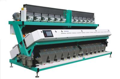 China High Resolution Optical Color Sorter 12 Chute Rice Light Tiny Unique Colour Sorter for sale