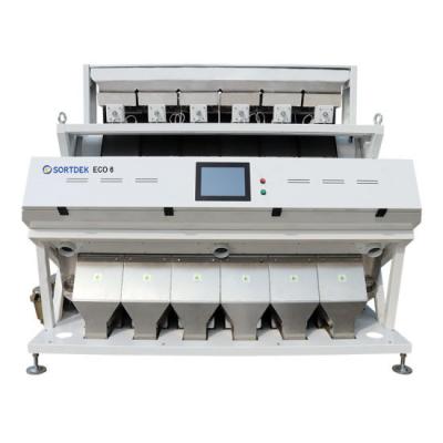 China 5400 CCD Optical Color Sorter With 378 Ejectors 5.5 M3/Min Air Consumption for sale