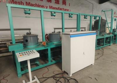 China Entrada 6.5 mm Salida 2.7 mm Máquina de dibujo de alambre de cobre Velocidad 180m / min Motor 15kw en venta