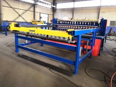 China Blue White PLC 2500mm Reinforced Mesh Welding Machine for sale