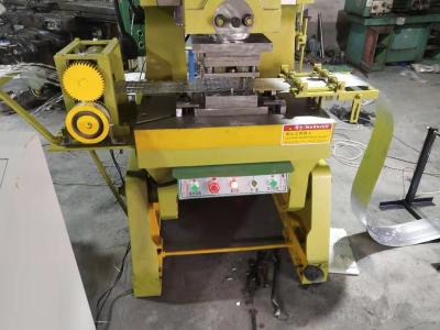 China PLC lochen 11 Rasiermesser-Stacheldraht-Maschine der Blatt-7.5kw zu verkaufen