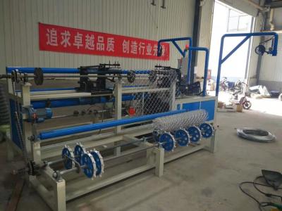 China Cold Drawn ISO 9001 380V Chain Link Mesh Making Machine for sale