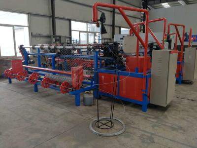 China Double Wire Chain Link Fence Making Machine for sale