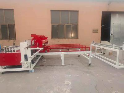 China Red Painting Plc Control By Touch Screen Weld Mesh Manufacturing Machine for sale