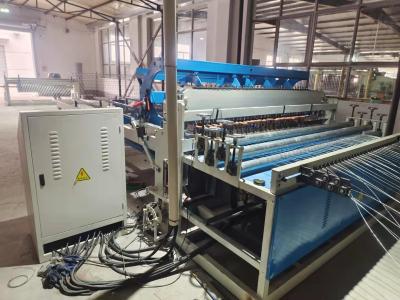 China Hole Size 10*10cm Construction 3-6mm Welded Mesh Making Machine for sale