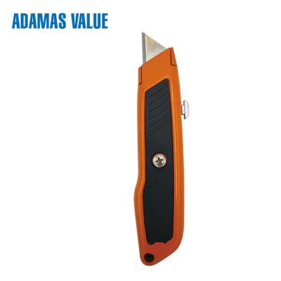 China Tool knife,paper cutter knife,retractable utility knife of ABS+TPR sharp point knife for sale