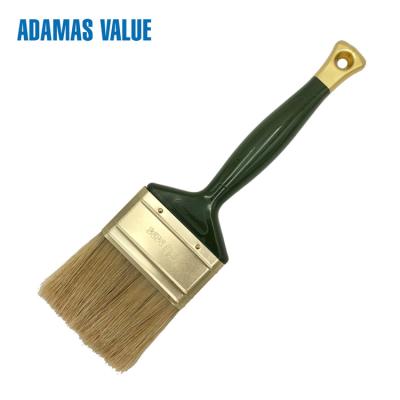 China Natural Bristle Paint Brush High Paint Pick Up Even Painting Effect for sale