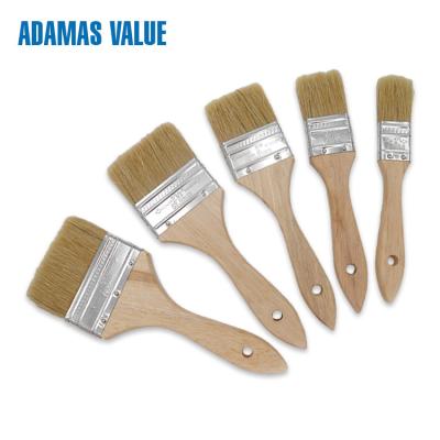 China No Falling Off Natural Bristle Paint Brush Strong And Durable Performance for sale