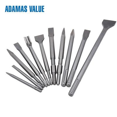 China Chisel 280-400mm Length SDS Drill Bits Round Or Hexagon Shape For Masonry for sale