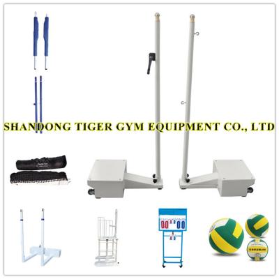 China Volleyball Equipment Volleyball Stand / Net / Referee’s Chair / Height Ruler / Height Ruler / Scoreboard / ball for sale