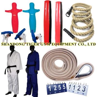 China Judo Equipment Judogi Judo Uniform / Target / Dummy / Climbing Rope / Climbing Belt / Scoreboard for sale