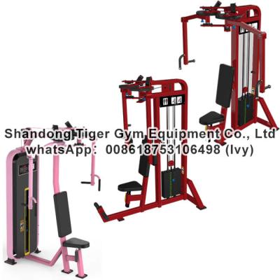 China Gym Fitness Equipment Iso-Lateral Pectoral Fly / Rear Deltoid exercise machine for sale