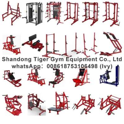 China Gym Fitness Equipment Squat Machine / hack squat / Squat High Pull / Belt squat rack /  Hydraulic circuit squat for sale